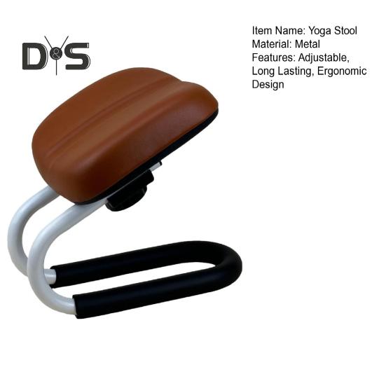Sgabello Yoga Meditazione Sgabello Preghiera Altezza Regolabile Supporto Anca Ergonomico Metallo Sedia Yoga Portatile Sedile Preghiera