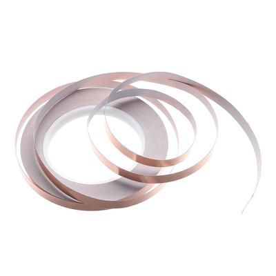 30m*3/4/5/6/8/10mm Single Side Conductive Copper Foil Tape EMI Shielding Tape Wire Cable Heat Resist Acrylic Adhesive Tape