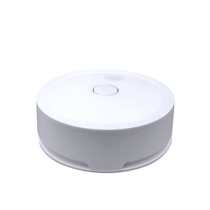 Accessoires maison connectée konyks detecteur de fumee connecte easy wi-fi + bluetooth blanc