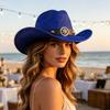 Christmas Event Hat Western Cowboy Hat Summer Versatile Jazz Western Cowboy Hat