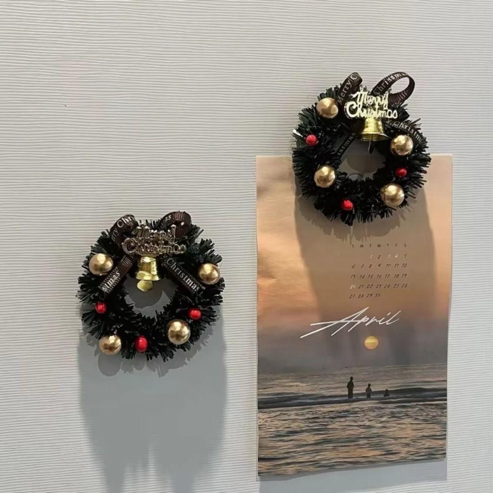 Creative Simulated Christmas Garland Mini Christmas Wreaths Decoration  Home Decoration