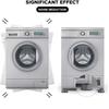 4 Washing Machine Foot Mats, Shock-Absorbing Anti-Slip Mats, Universal Heightening and Wear-Resistant Refrigerator Silicone Shoc
