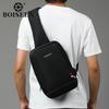 Boiseen New Men's Breast Bag Business Large Capacity Shoulder Crossbody Bag Casual Outdoor Men's Bag