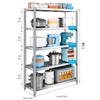 Bieying 5-Tier Heavy-Duty Floor Storage Rack