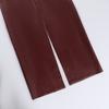 Abito da Donna Temperamento Moda Tinta Unita PU Pelle Imbottito Sexy Vita Stretta Cinturino Fianchi