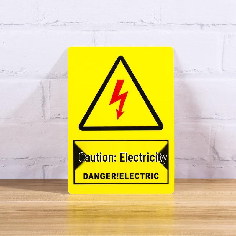 Brangdy Danger Electricity Safety Warning Sticker
