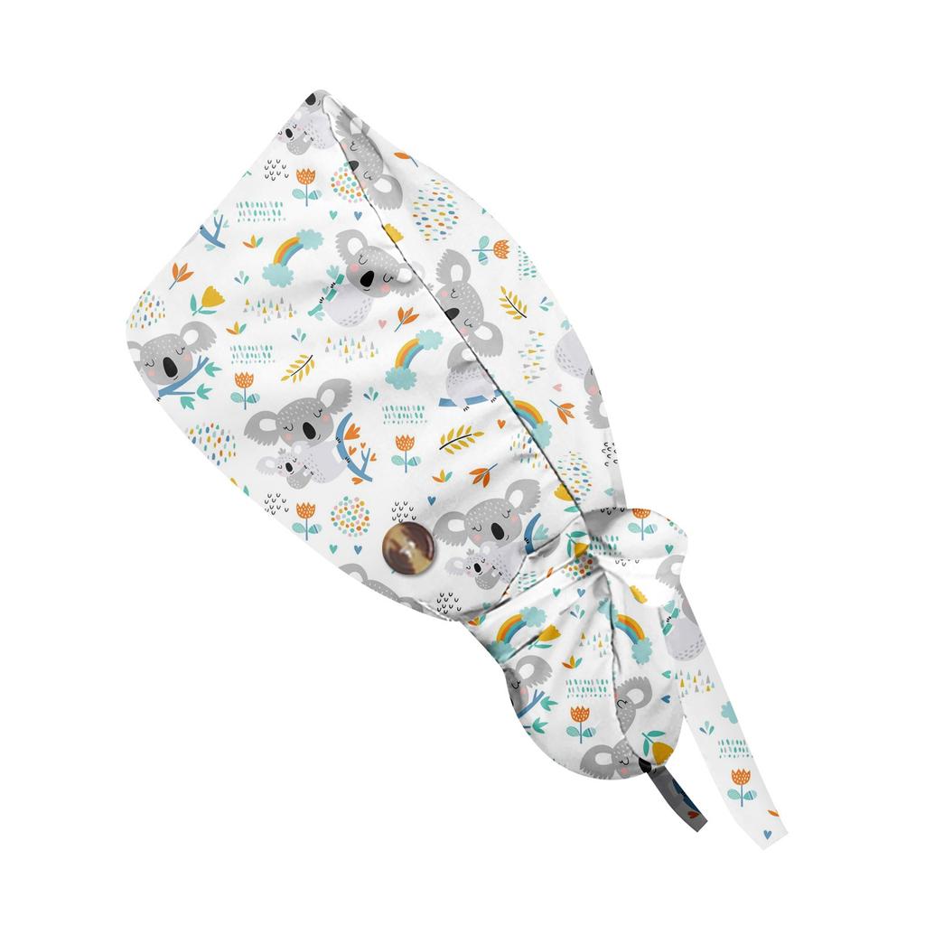 Modische Arbeitsmütze mit Animal-Print, lässige Damen-Pferdeschwanzmütze, Waschmütze, Baotou-Kappe