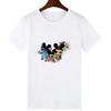 Funny Stitch Maleficent Print Creative T-shirt Summer Short Sleeves Popular Clothes T Shirt Unisex