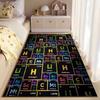 Periodic Table Pattern Carpet suitable as a non-slip mat for the living room or bedroom sofa