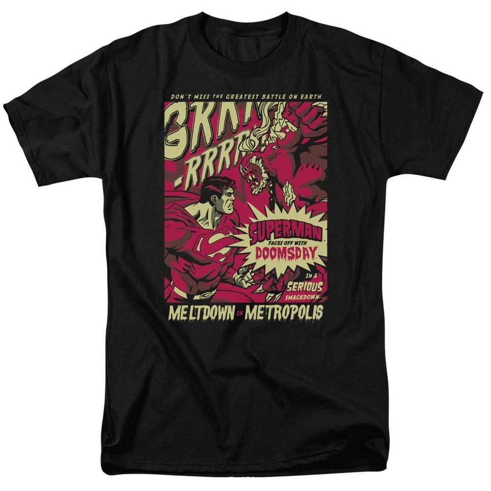 DC Comics - Superman - Metropolis Meltdown - Adult T-Shirt XL