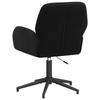 Swivel Chair 54 X 55 X 90 Cm Black Velvet
