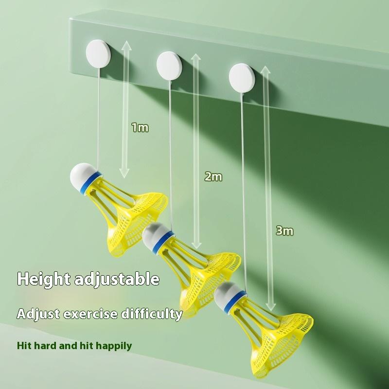 Badminton Trainers Stretch Professional Badminton Machine Robot Racket Training Sport Self-Study Practice Training Accessory
