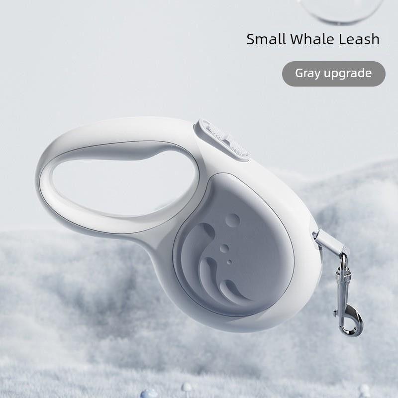 

Pet Supplies Dog Hand Holding Rope 5M Automatic Retractable Cat Traction Pet Rope Dog Rope Dog Chain Dog Rope 3M traction rope ^# Small Whale Leash-Grey-^