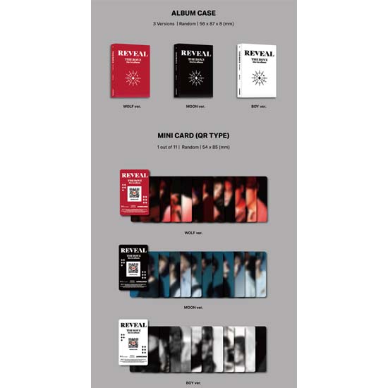 [Vorbestellung] THE BOYZ 1. Album „REVEAL“ (Plattform Ver.)