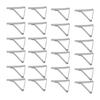 24pcs Table Cloth Holder Stainless Steel Stable Durable Table Cloth Clip for Outdoor Garden Picnic
