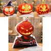 Adorable Oreiller Peluche Citrouille d'Halloween Jouet Avec Motifs Effrayants Pour Décoration Festive Et Cadeaux