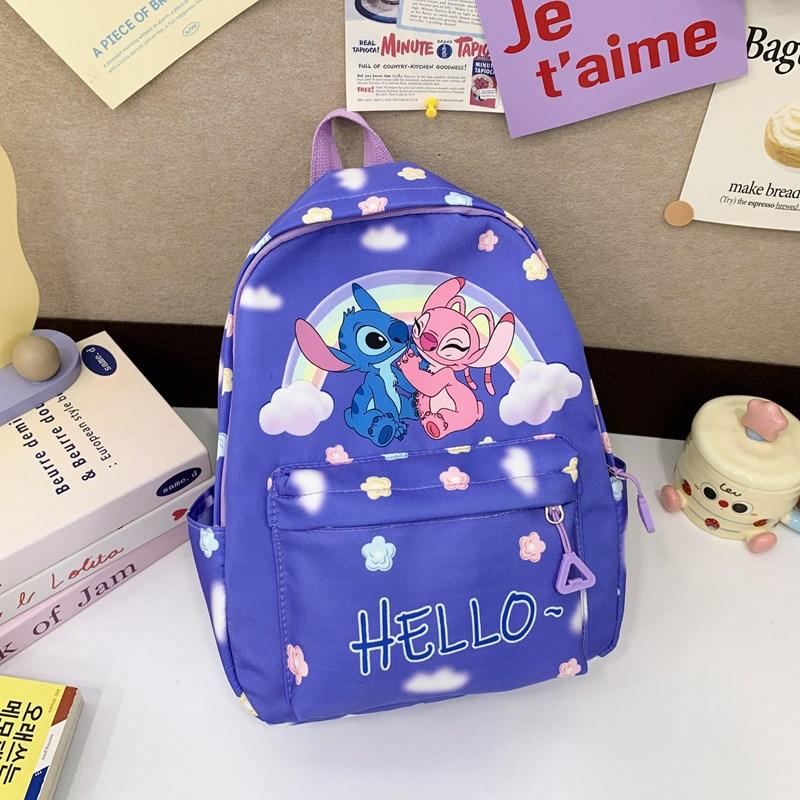 Kindergarten Primary School Students Schoolbag Cartoon Animation Foreign Style Printing Boys And Girls Backpack Travel Children Backpack