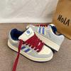 Damen Niedrige Freizeitschuhe Board Shoes Schnürung Rutschfest Flache Sneaker