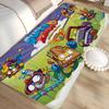 Tappetino da Bagno Cartone Animato Carino Super Zings Stile INS Morbido Pavimento Camera da Letto Casa Tappetino Lavanderia Antiscivolo Benvenuto Zerbino