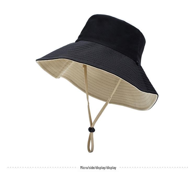 Women's Summer Fisherman Sun Hat with Large Brim and UV Protection, Customizable Logo, Printed Design.