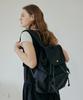 Yuppe Pocket Nylon Backpack_Black