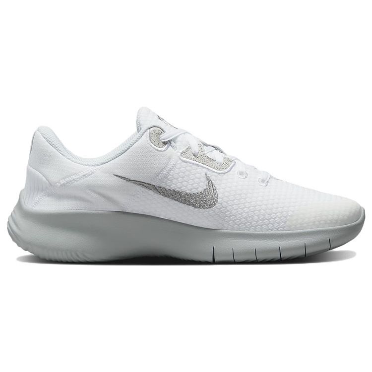 Nike Flex Experience Run 11 Wide White Metallic Silver Women Sneakers Pure-Platinum DH8254-100