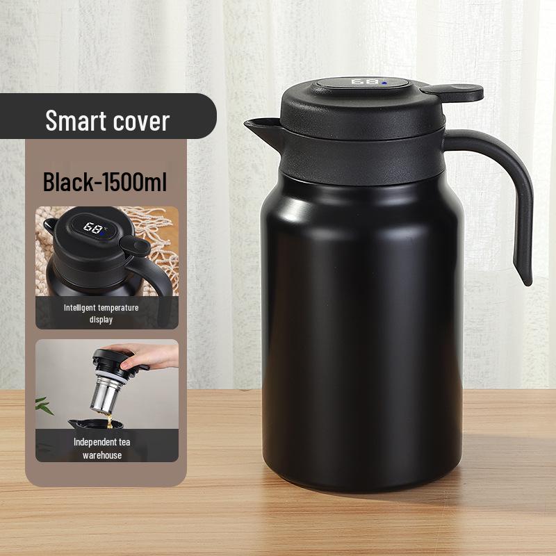 Large Capacity 304 Stainless Steel Insulated Tea Infuser Kettle for Home and Office