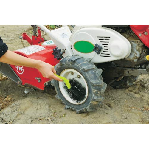 Azuma Brush, Large Corner Cleaning Hard Brush, 9cm Wide X 25cm Long, Scrubs Away Stubborn Mud, AZ655
