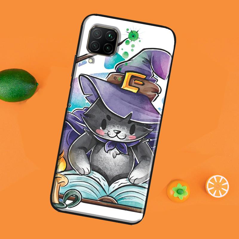 Pisică magică Carcasa Vrăjitoarelor Pentru Huawei P30 Pro P20 P40 Mate 20 Lite P Smart 2021 2019 Nova 5T Honor 50 10i 9X 8X
