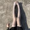 Red stockings oily stockings ultra-thin over the knee boundless stockings sexy oily silky A8y