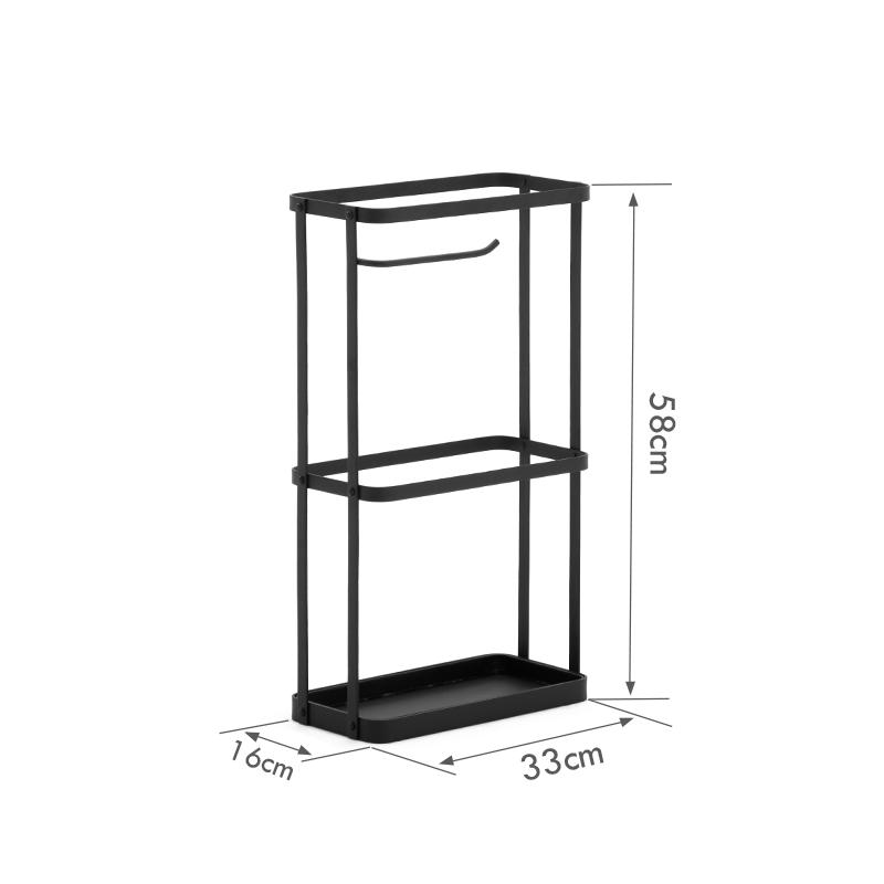 Nordic Iron Umbrella Stand Minimalist Home Office Entryway Umbrella Organizer Rain Gear Holder Black White Grey 10890₽