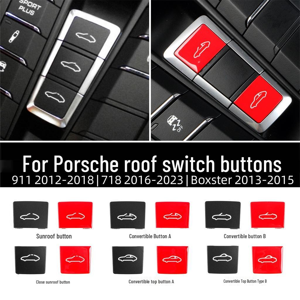 Switch Button for Porsche 981/718/911 Cayman Boxster Sports Car Convertible