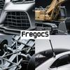 FregocS Plastic Round Convenient Set of 2 Pieces Each of and 250mm Long Plastic Model ABSR10S Rods, 10, 1mm, 2mm, 3mm, 4mm, 5mm, (Hobby Materials,