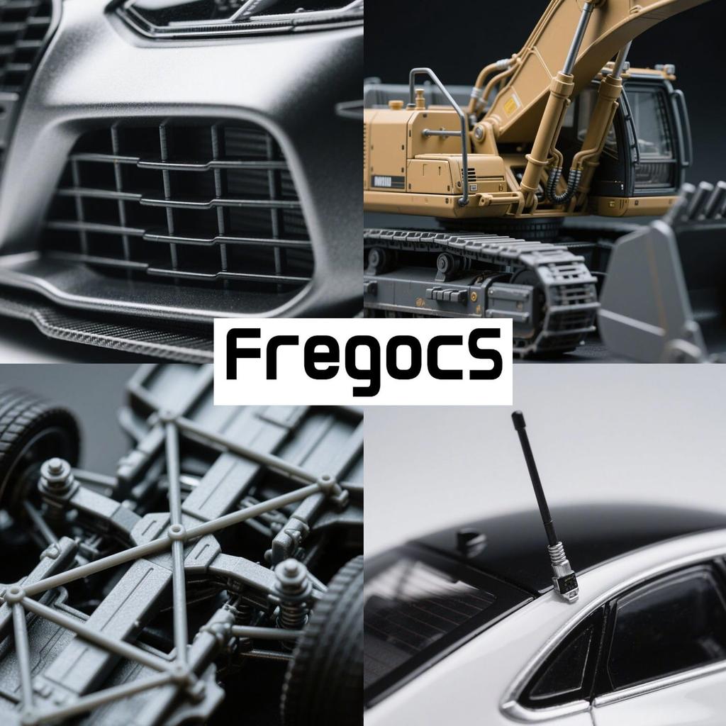 FregocS Plastic Round Convenient Set of 2 Pieces Each of and 250mm Long Plastic Model ABSR10S Rods, 10, 1mm, 2mm, 3mm, 4mm, 5mm, (Hobby Materials,