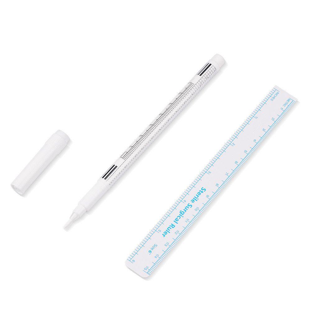 Measuring Ruler Accessories Tattoo Microblading Positioning Pen Makeup Tool Tattoo Tool Marker Pen