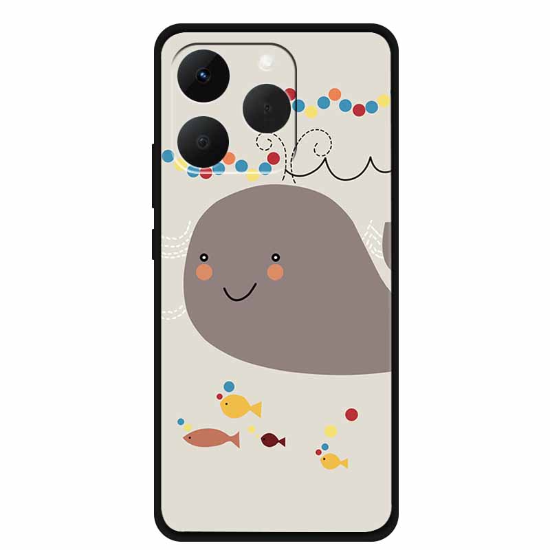 Case For OPPO Realme 15T Embossed Blossoms Funda 3D Relief Flowers Coque Silicone Soft Phone Cover For Realme 15 T 5G Bumper