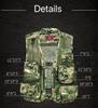 Summer Comfortable Fly Fishing Vest with Multi-Pockets Multi-Colors Breathable Mesh for Outdoor Sports Fishing Jacket