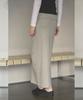 Iteoneolmomeonteu Warm Dot Peach Maxi Skirt_Gray