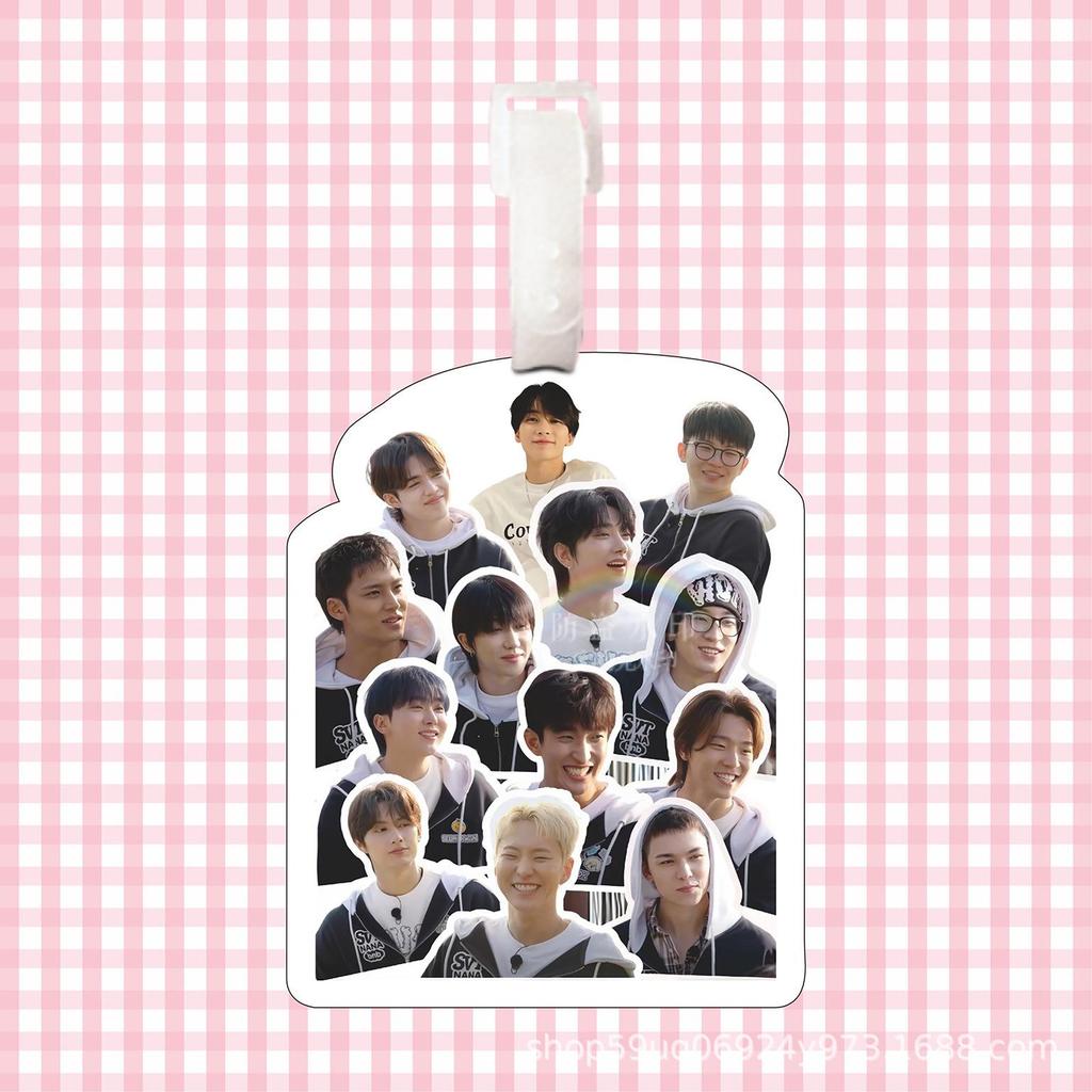 Yoon Jeonghan Seventeen Luggage Tag Keychain Ornament