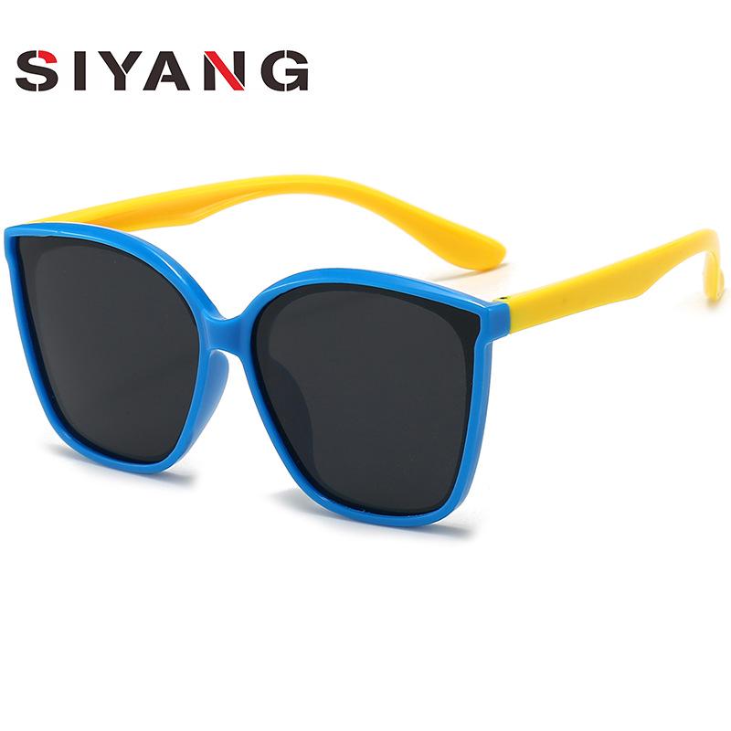 

Модные детские милые солнцезащитные очки с квадратной оправой для мужчин и женщин - уличный стиль для активного отдыха