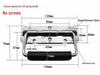 304 Stainless Steel Spring-Loaded Folding Handle for Aluminum Tool Box