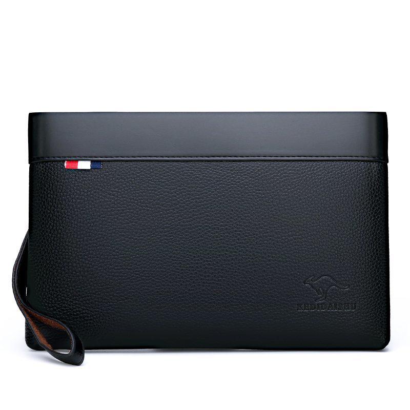 Men's Fashion Solid Color Envelope Clutch Bag – New Style Document and Phone Briefcase