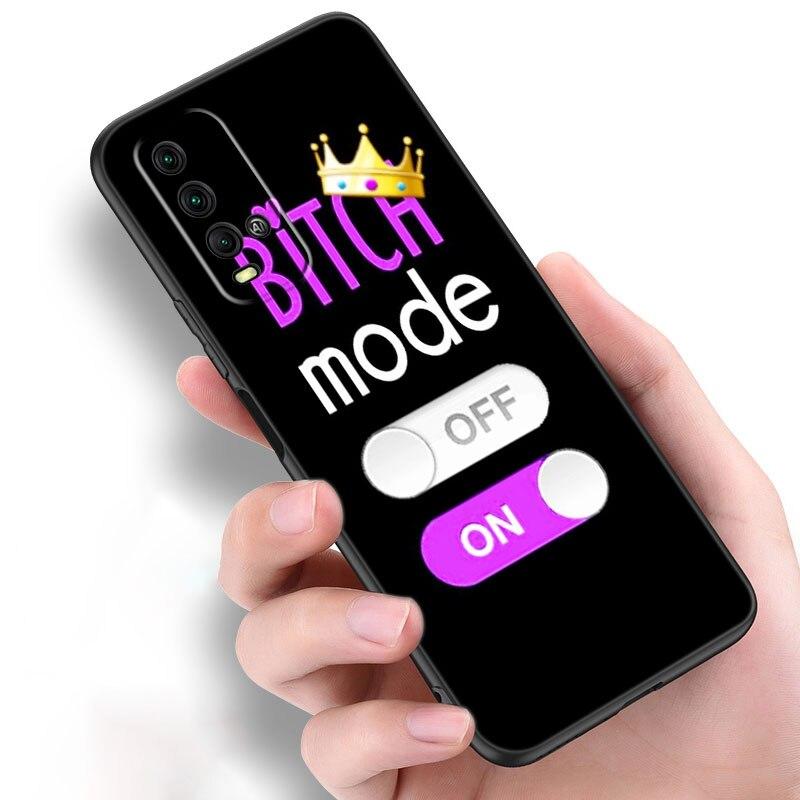 Boss Bitch Phone Case For Xiaomi Redmi Note 10 9 Pro Max 10S 10T 9A 9C 9S 9T 8A 8T 8 7 Pro Soft TPU Black Cover
