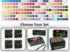 Wide Range 8650 Double-Ended Soft Oblique Tip Waterproof Watercolor Markers for Art Students and Graffiti.