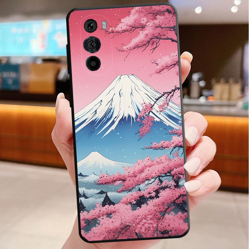 

Japanese Landscapes Mount Fuji Phone Case For Motorola Edge 60 50 40 Pro 60 50 40 30 Ultra Neo Fusion Moto G Play G Stylus G Moto Edge 40 Neo