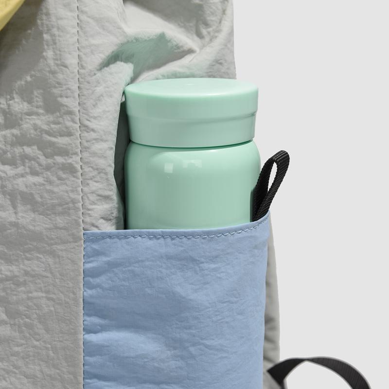 Outdoor Color Contrast Backpack Lightweight Student Color Contrast Schoolbag Travel Backpack