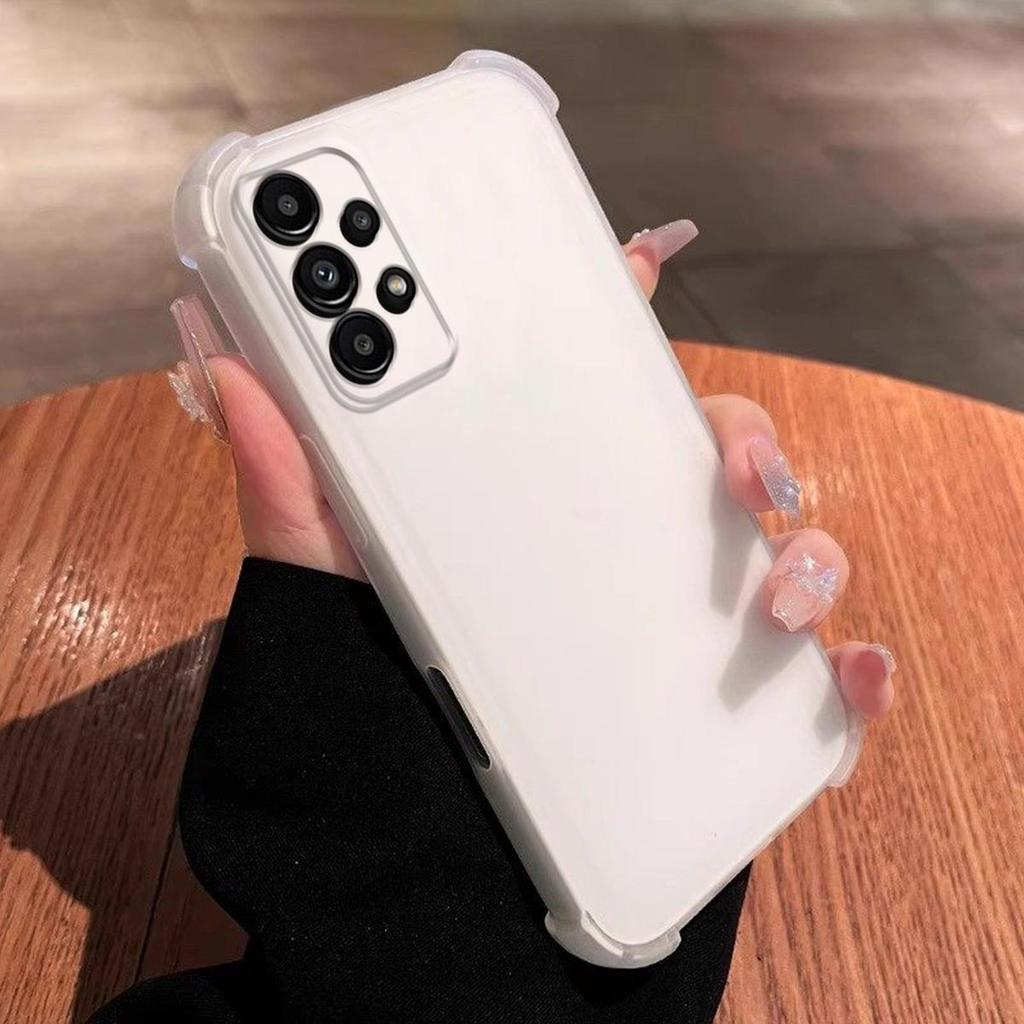 Case for Samsung Galaxy A53 5G,A52 4G/5G,A52S,A33 5G,A32 4G,A32 5G,A23 4G/5G,A13 4G Translucent Frosted Matte 4-Corner Airbag Shockproof Bumper Cover
