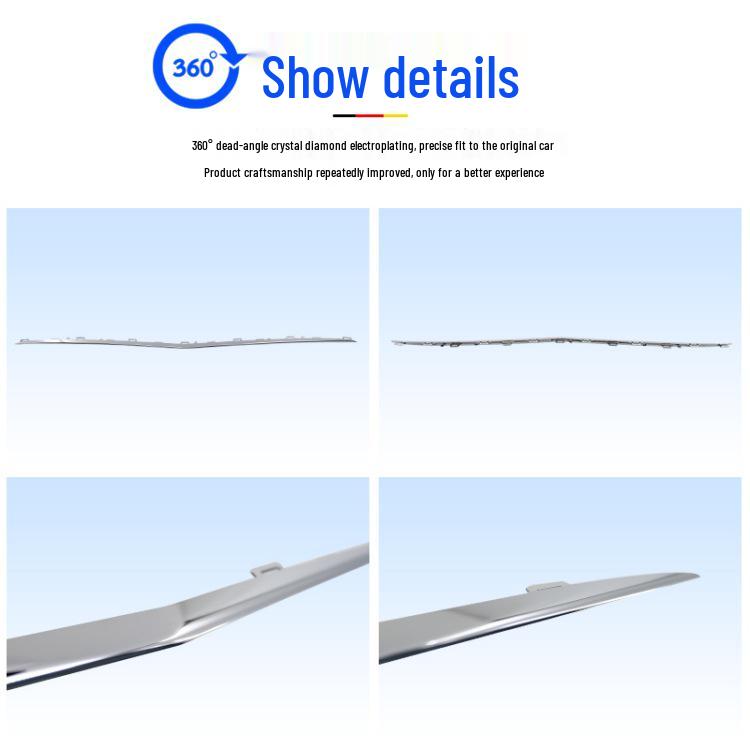 Mercedes-Benz E-Class Bumper & Door Decorative Strips: Anti-Collision for E200L, E300L, E320L