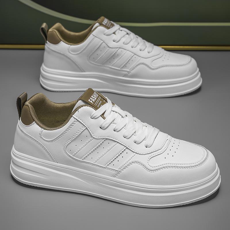 Herrenschuhe neu Sommer atmungsaktiv vielseitig lässige Board-Schuhe Sport trendige Schuhe High-End weiße Schuhe Studentenschuhe