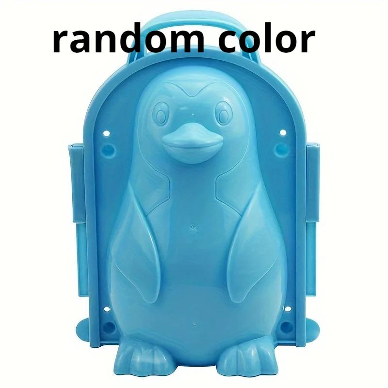 Thickened Snowball Clip Snow Play Tool 1 Piece Snowball Clip Snowball Fight Snow Mold Snow Penguin Model Random Color